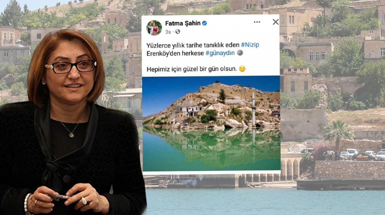 Fatma Şahin Halfeti'yi Gaziantep'e mal etti!;