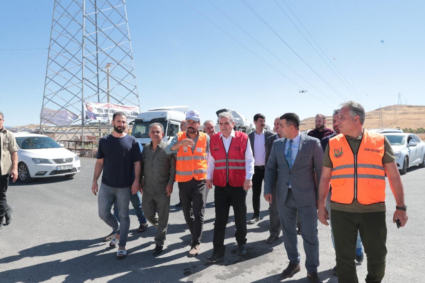 Başkan Beyazgül, yollardaki son durumu inceledi;