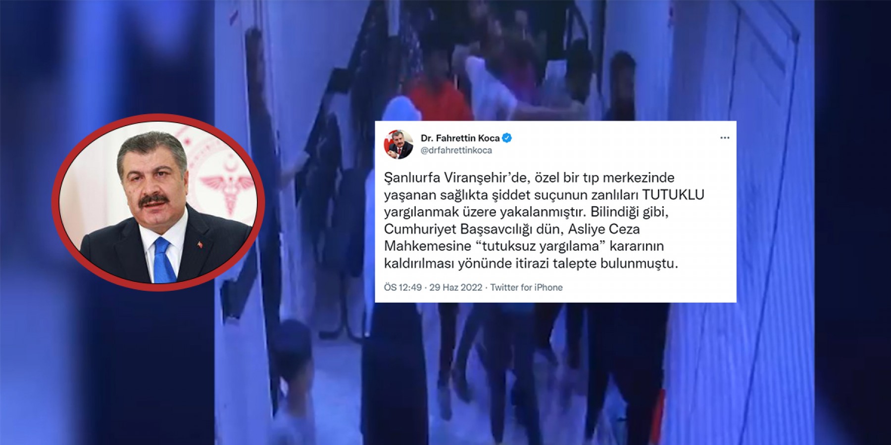 Viranşehir’deki olayla ilgili Bakan Koca’dan flaş açıklama;