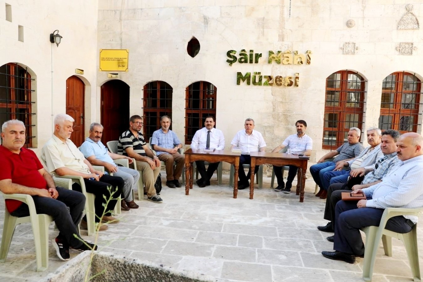 Beyazgül ve Canpolat TYB Şanlıurfa Şubesinde;