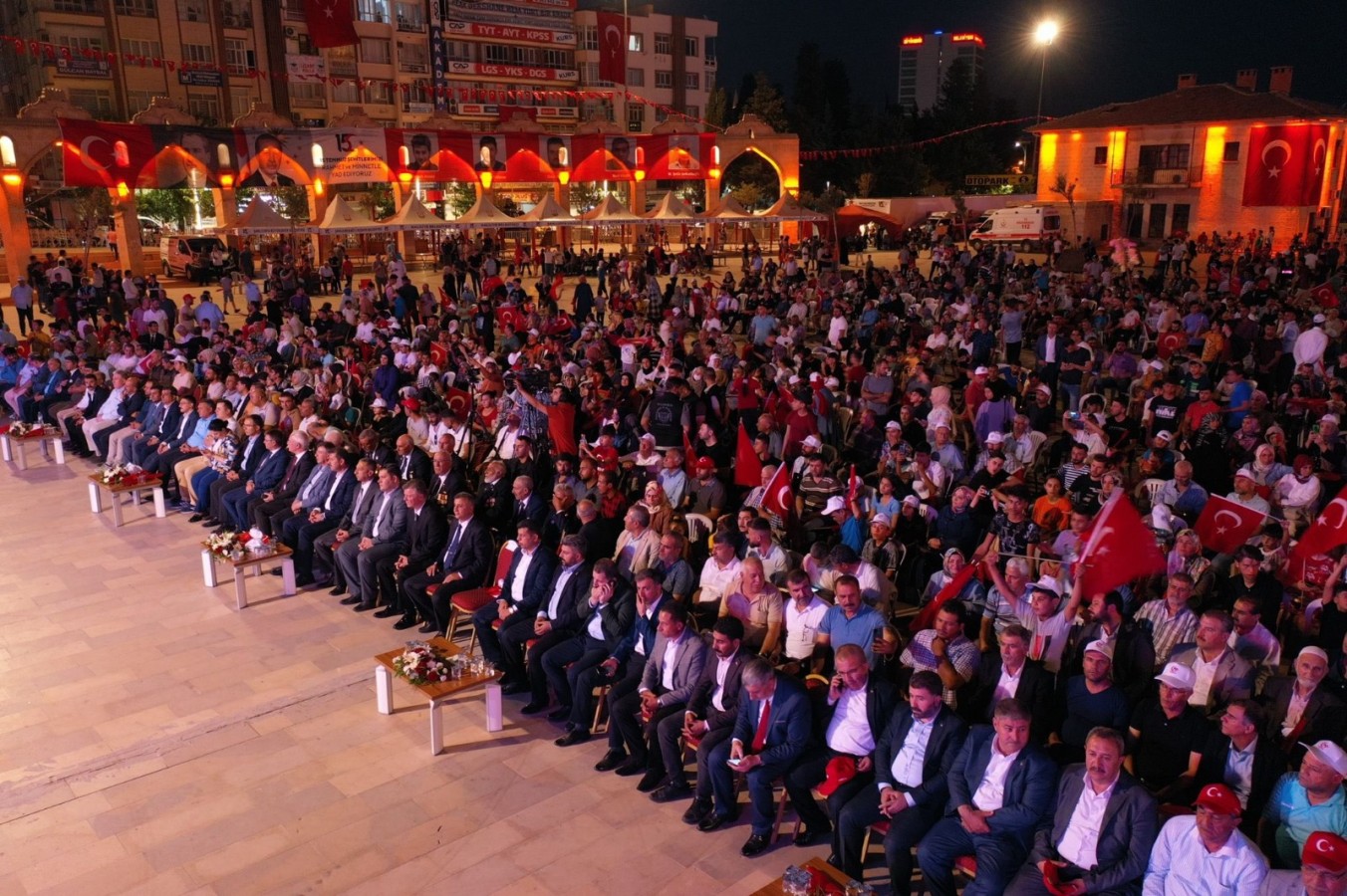 Şanlıurfa 15 Temmuz’da tek yürek oldu;