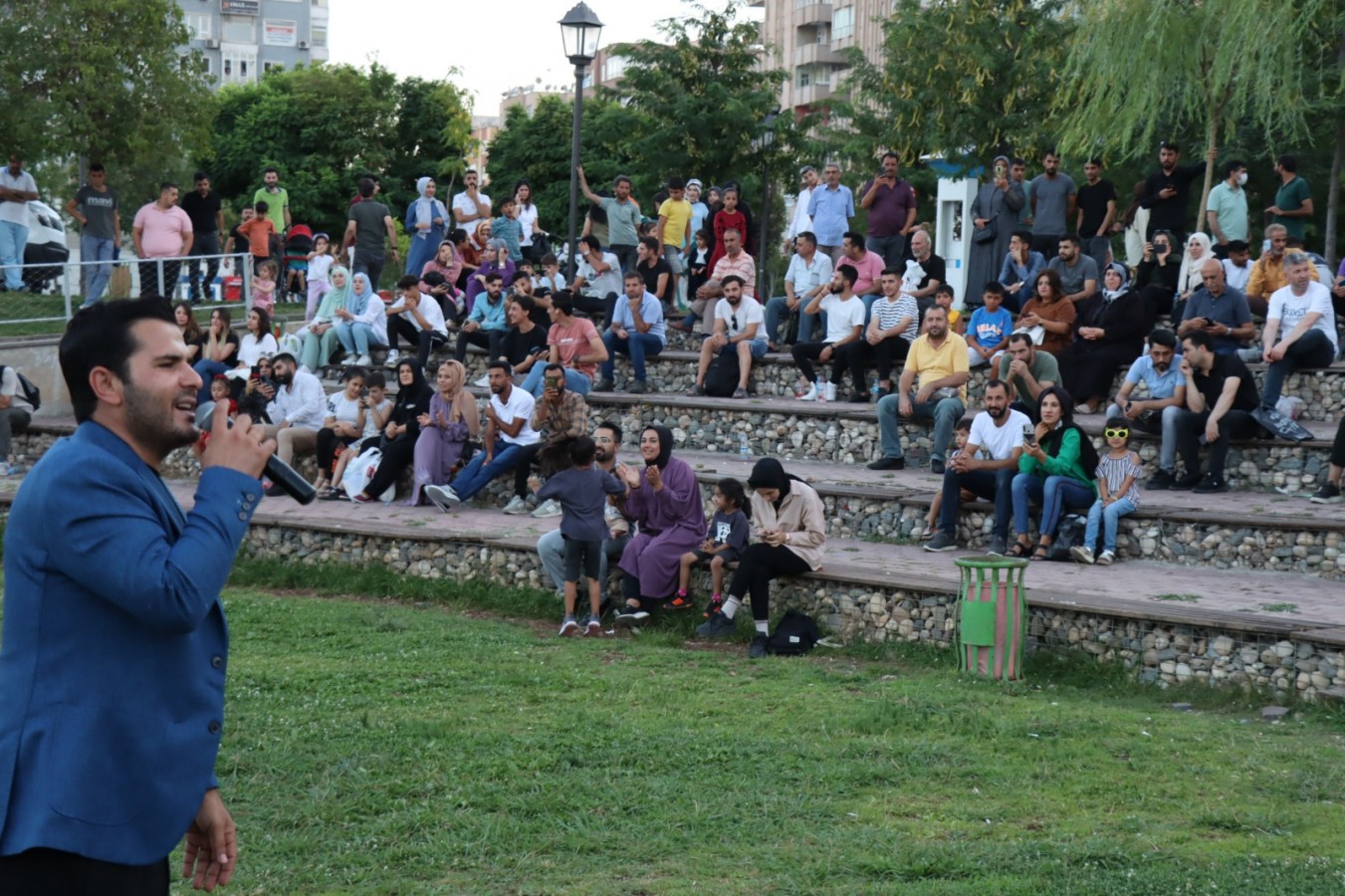 Urfa Ahengi Müzik Topluluğu’ndan açık havada yaz konseri;