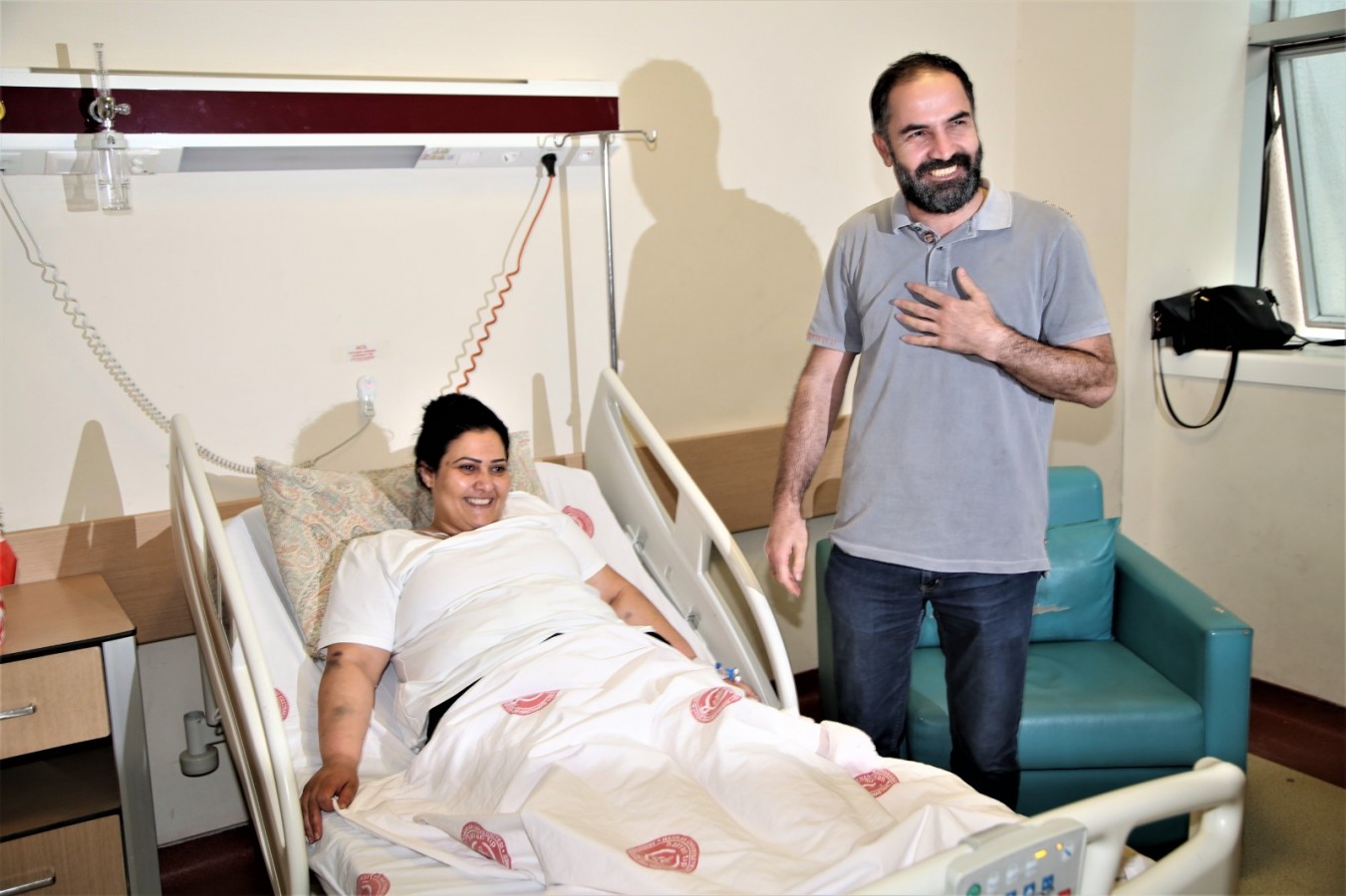 Urfa’da başarılı mide küçültme ameliyatı;