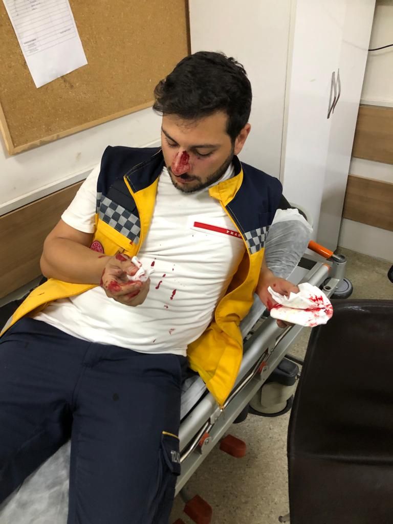 Ambulans şoförünü darp eden şahıs tutuklandı!;