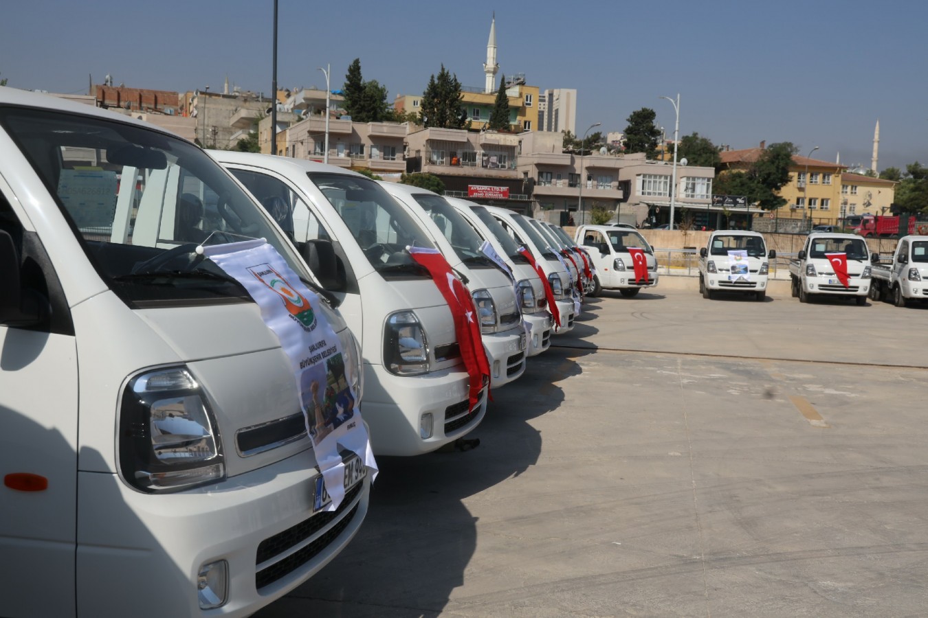 Büyükşehir Belediyesi araç filosunu güçlendirdi