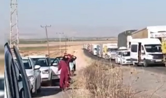 Elektrik Kesintisi Sorunu için Yine Yol Kapattılar Kalıcı Çözüm İstiyorlar;