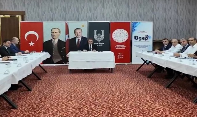 Şanlıurfa'nın Eğitimi Değerlendirme Toplantısı