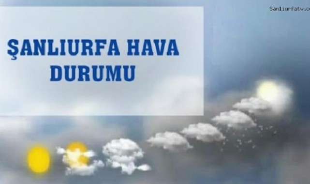 Şanlıurfa Hava Durumu Meteoroloji Sel Baskını için Uyardı;