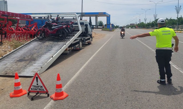 Urfada Bir Haftada 9 bin 191 araç Denetlendi 3 bin 709 Ceza Yazıldı