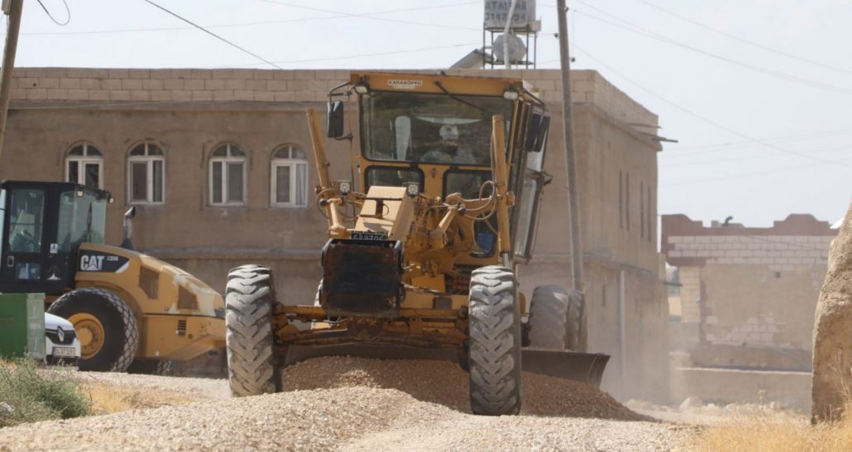 Karaköprü'de Yollar Kışa Hazırlanıyor;