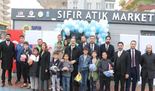 Haliliye 'de Sıfır Atık Marketi Açıldı