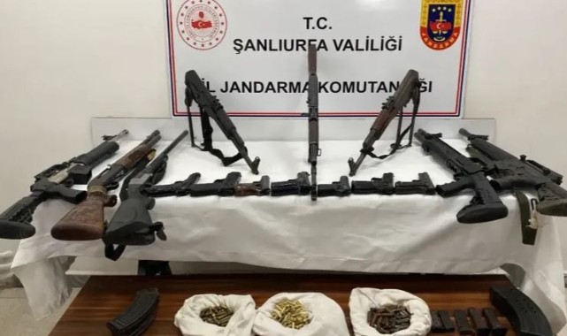 Urfa'da Silah Operasyonu Cephanelik Gibi 9 Kişi Gözaltına Alındı
