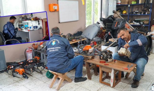 Haliliye Belediyesi Atölyelerinde Üretim ve Tasarruf Sağlanıyor;