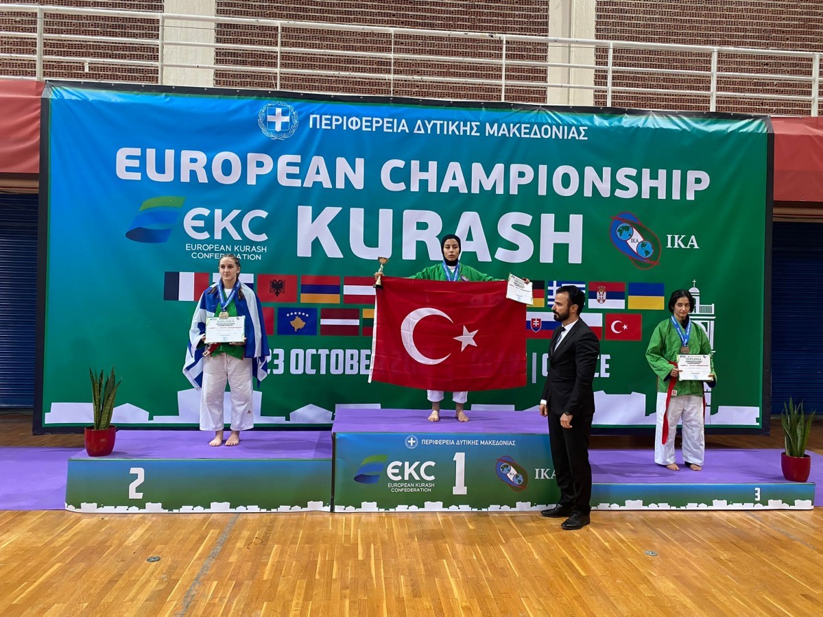 Şanlıurfa'lı Rabia Demir Avrupa Şampiyonu