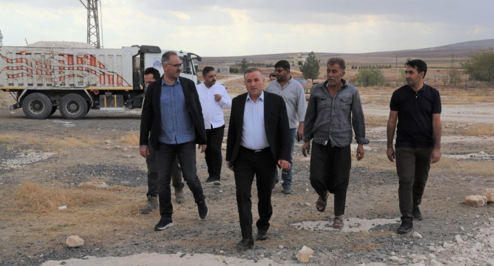 Eyyübiye'de Başkan Kuş; Kırsalda sathi kaplamaya başlayacağız;