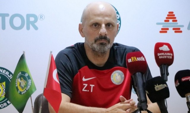 Şanlıurfaspor Teknik Direktörü Zafer Turan, Sorumluluk Tamamen Bende.