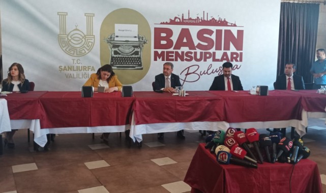 Şanlıurfa Valisi Hasan Şıldak, Eğitim, Asayiş ve Huzur ile Enerji Konularında Açıklamalar Yaptı.;