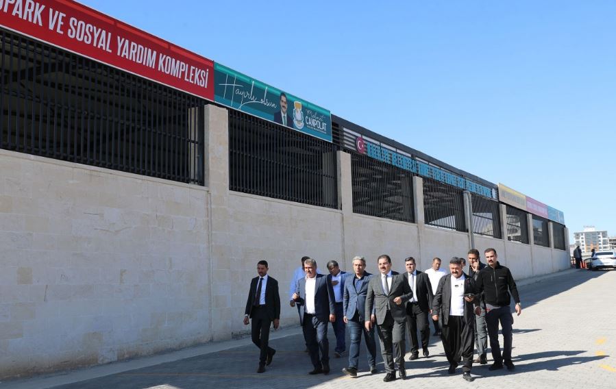 Haliliye'de Ahmet Yesevi Kapalı Semt Pazarı ve Sosyal Yardım Kompleksi Açılıyor