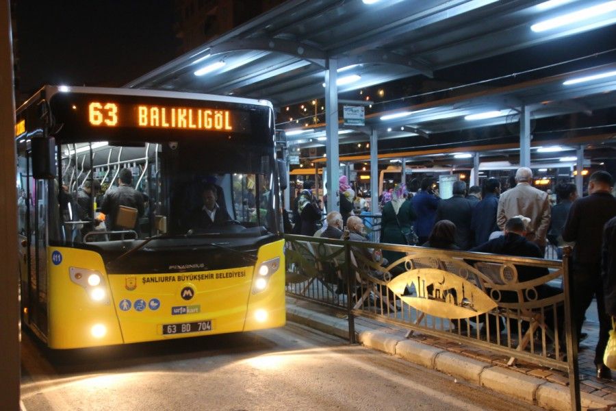 Urfa'da O Mahalleye Yeni Ring Otobüs Hattı;
