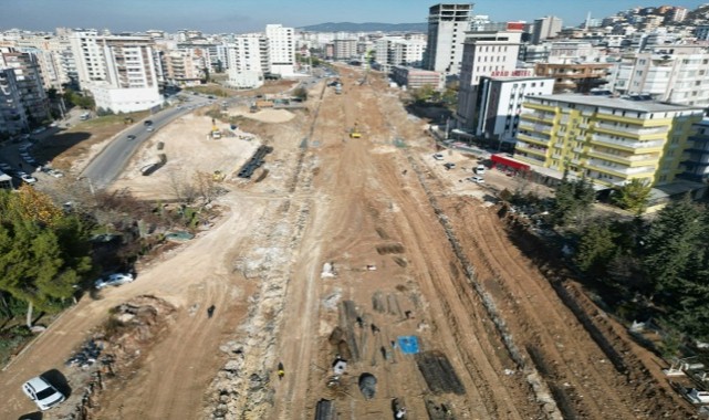 Şanlıurfa Karaköprü Balıkayağı Bulvarında Çalışmalar Devam Ediyor;