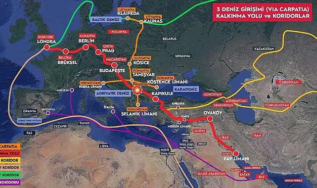 Yeni İpekyolu Projesinde Şanlıurfa'mız da Payını Alacak;