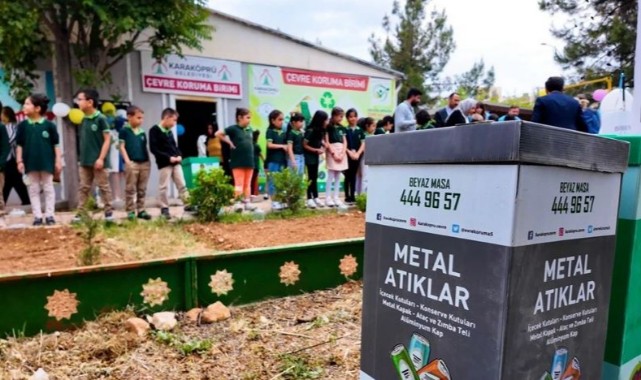 Karaköprü'de Çevreyi Korumak için Örnek Projeler;