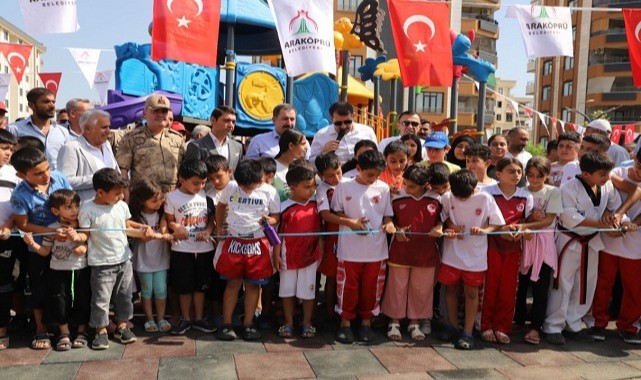 Karaköprü'de 3 Yeni Tesisin Açılışı Yapıldı;