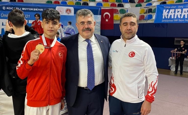 Şanlıurfa'lı Sporcu Savaş ÖğüşTürkiye Şampiyonu