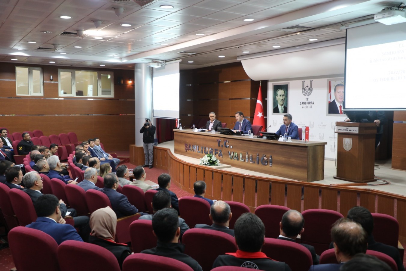 Şanlıurfa'da Kış Mevsimi Trafik Tedbirleri toplantısı;