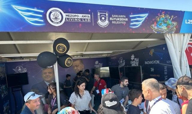 Şanlıurfa Büyükşehir Teknofest'te;