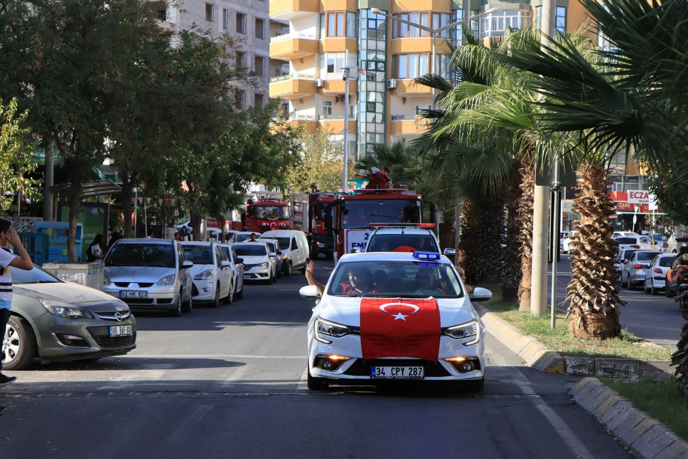 Şanlıurfa'da itfaiyecilik Haftası Etkinliklerle kutlandı.;