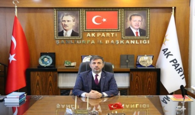 Abdurrahman Kırıkçı, Helallik İstedi.. Akparti Şanlıurfa İl Başkanlığından İstifa Açıklaması