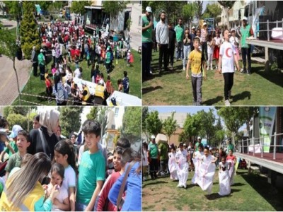 Haliliye Belediyesi 23 Nisan Çevre Ve Çocuk Şenliği Coşkuyla Gerçekleştirildi